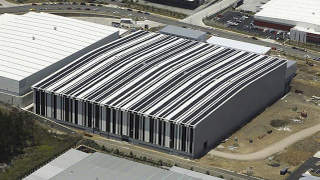 Illustration for article titled Buildings Designed to Look Like Barcodes